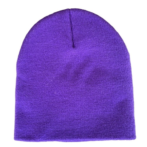 NEW NFL Team Apparel Minnesota Vikings Knit Hat Purple Beanie - Picture 3 of 7